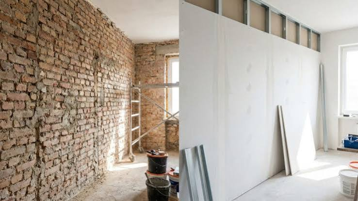 Parede de Drywall ou de Alvenaria